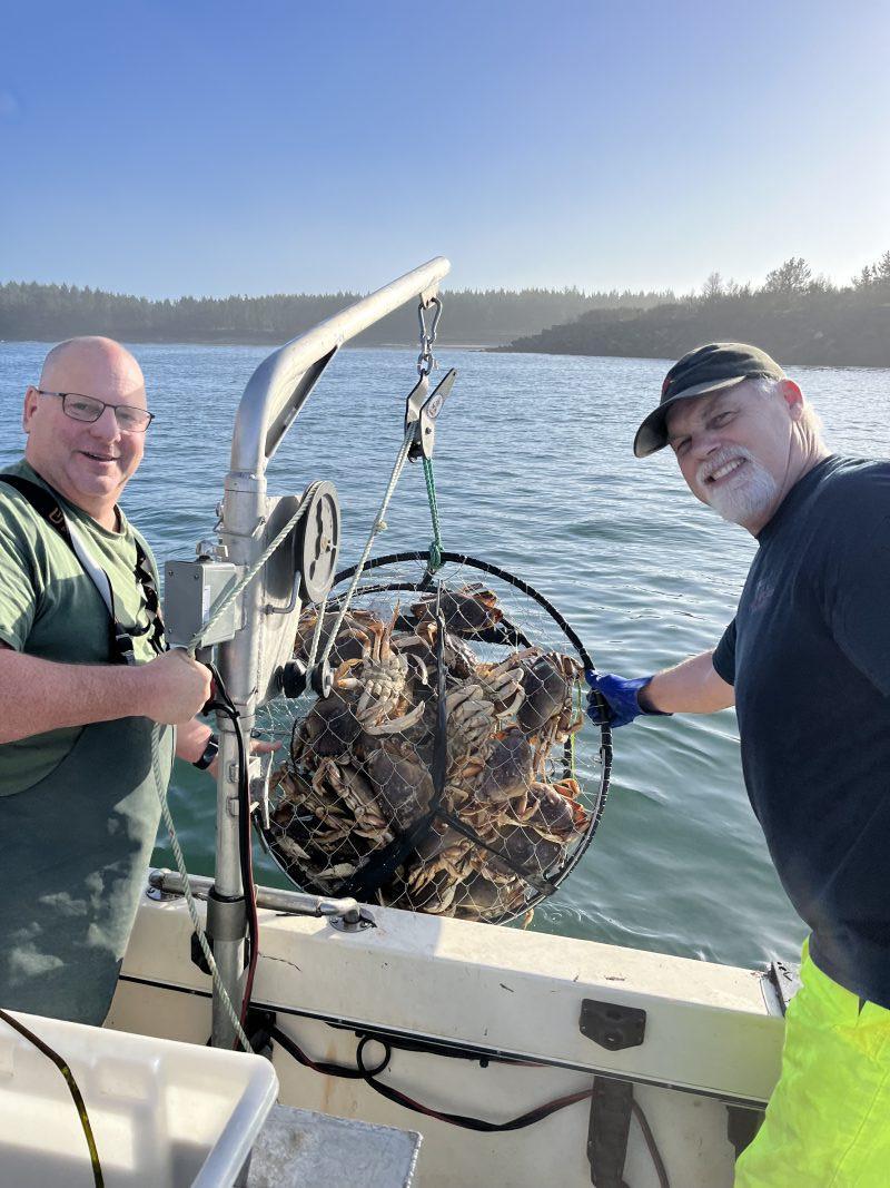 Crabbing in Garibaldi is excellent
