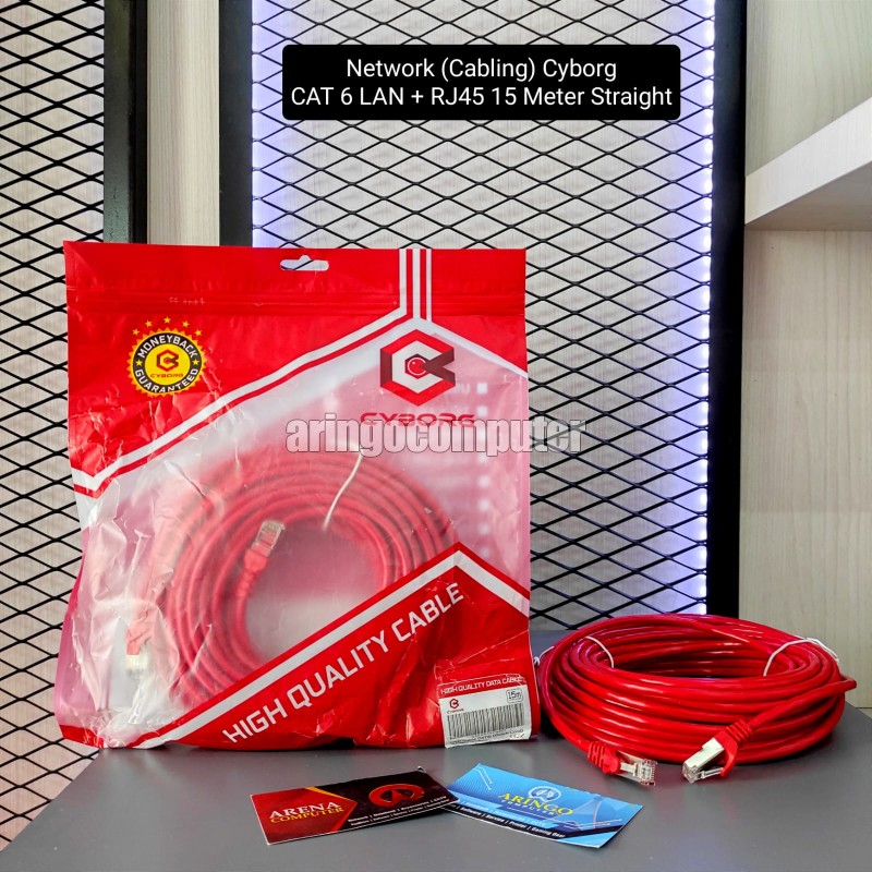 ARINGO Network (Cabling) UNITEK UTP CAT 6 LAN + RJ45 15 Meter