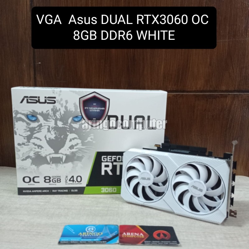 ARINGO VGA Asus DUAL RTX3060 OC 8GB DDR6 BLACK