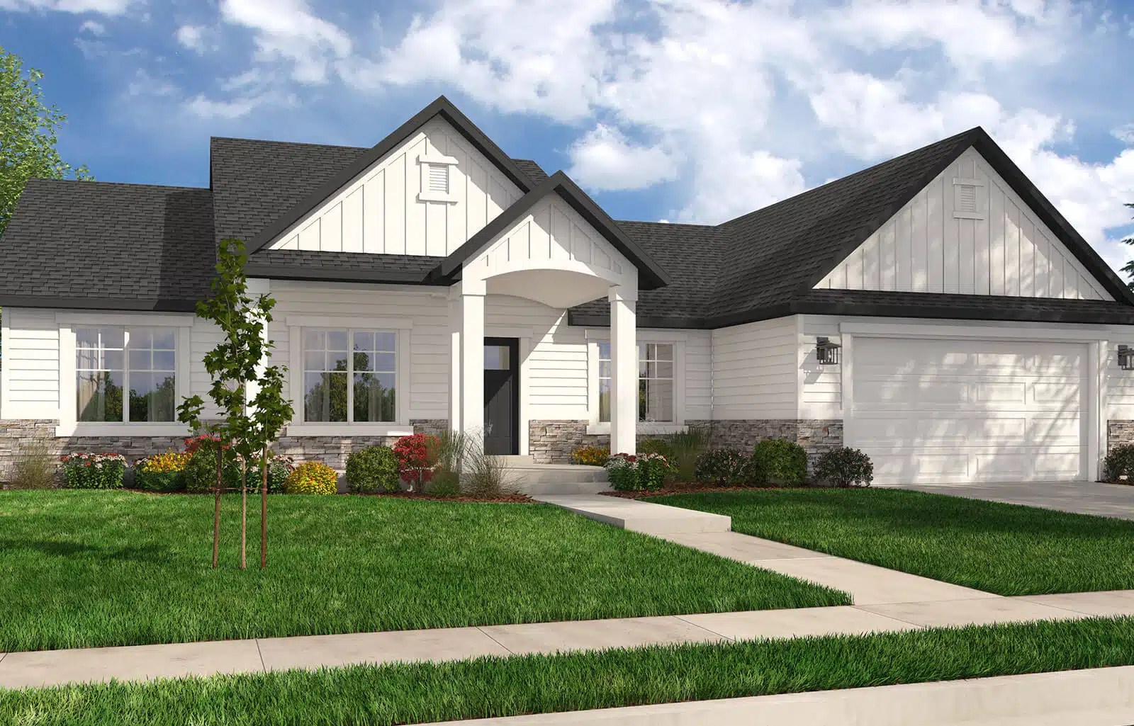 Addison Single Family Homes Rambler Floor Plan Arive Homes