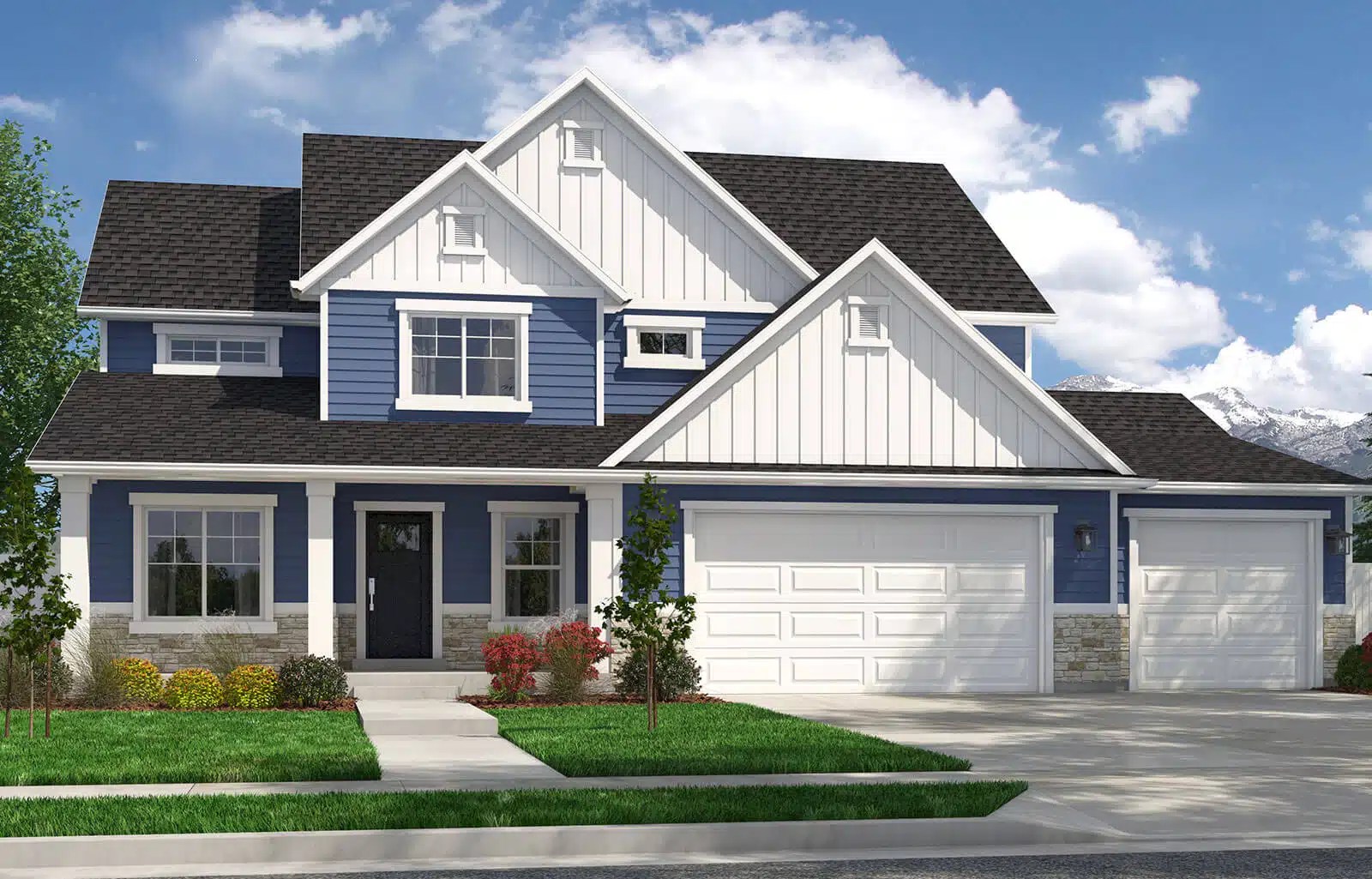 Alexa Single Family Home Two Story Floor Plan Arive Homes