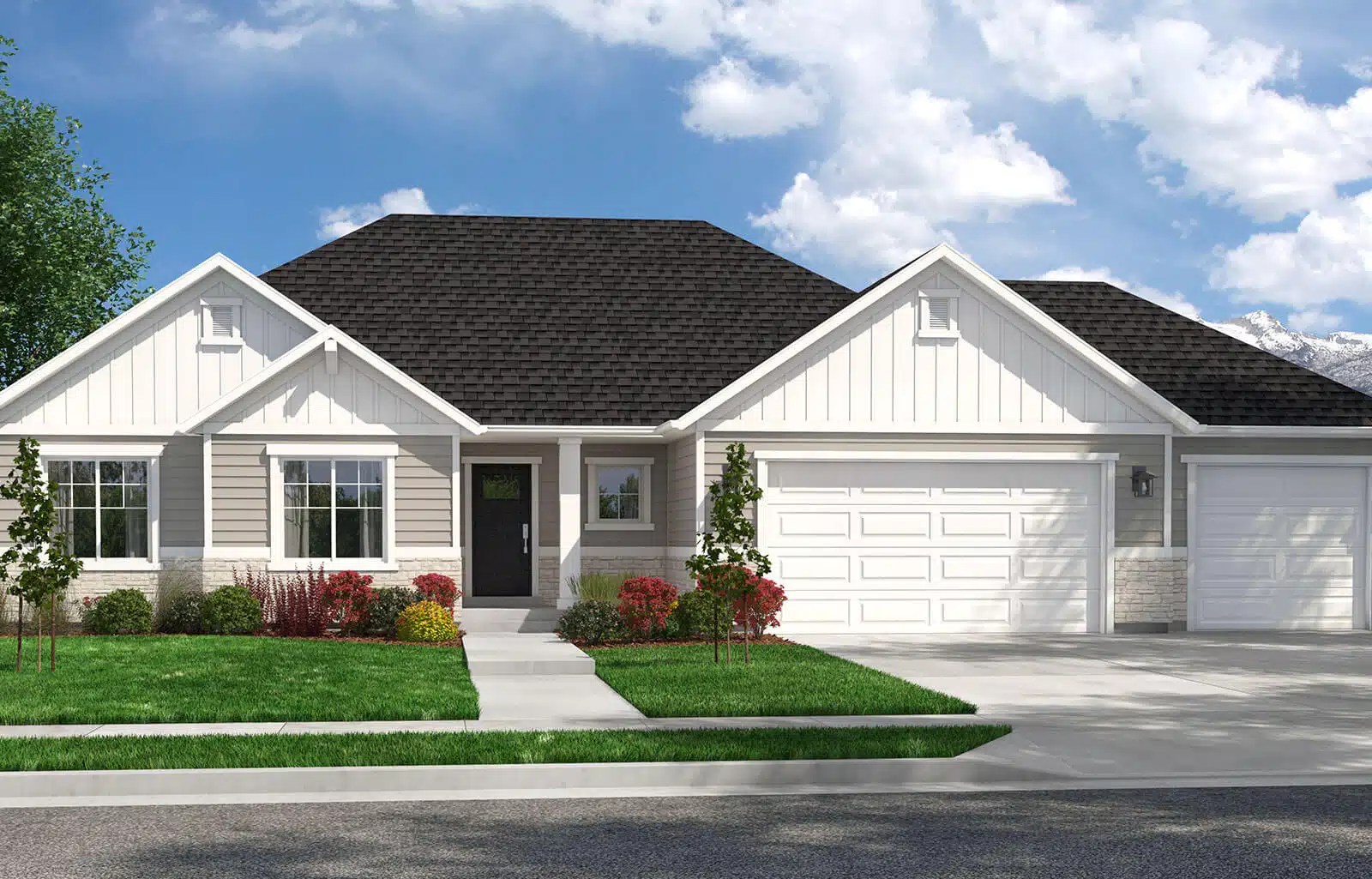 Graham Single Family Homes Rambler Floor Plan Arive Homes