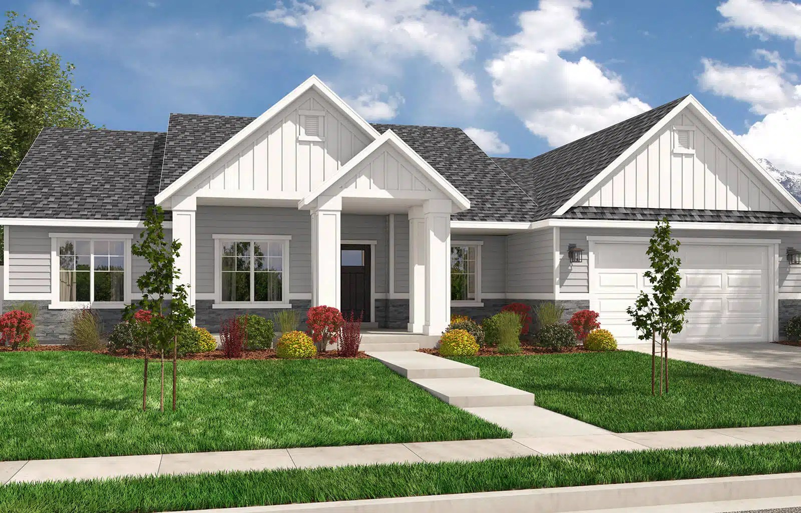 McKinley Single Family Homes Rambler Floor Plan Arive Homes