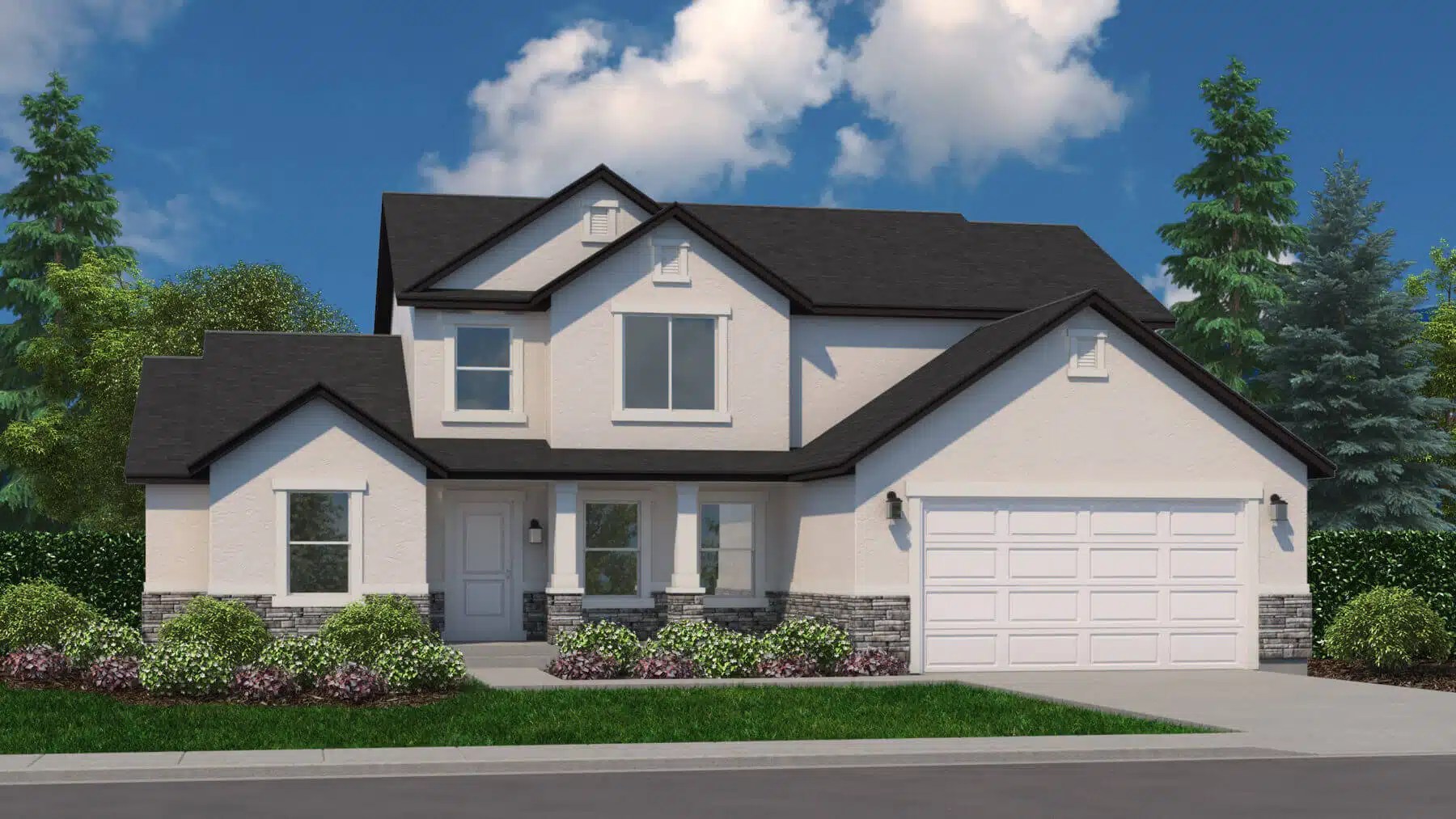 Hailey Single Family Home Two Story Floor Plan Arive Homes