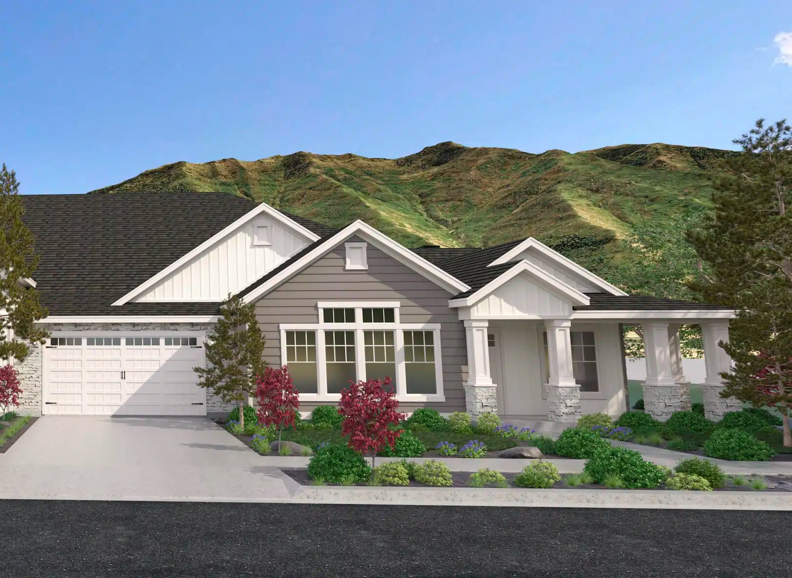 Becky Single Family Home Rambler Floor Plan Arive Homes