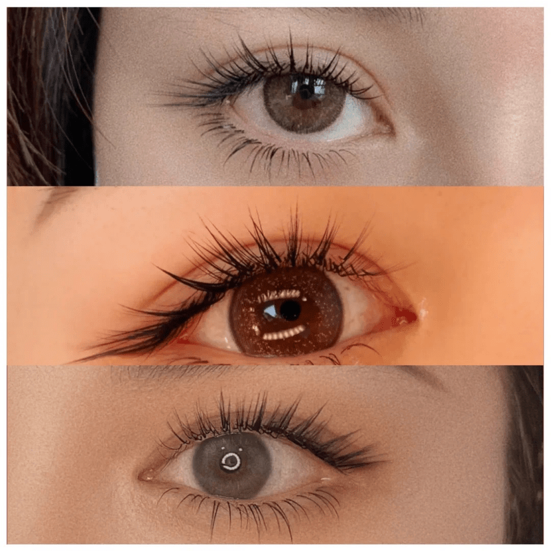 L Curl Wet Lash Extensions for Every Eye Shape