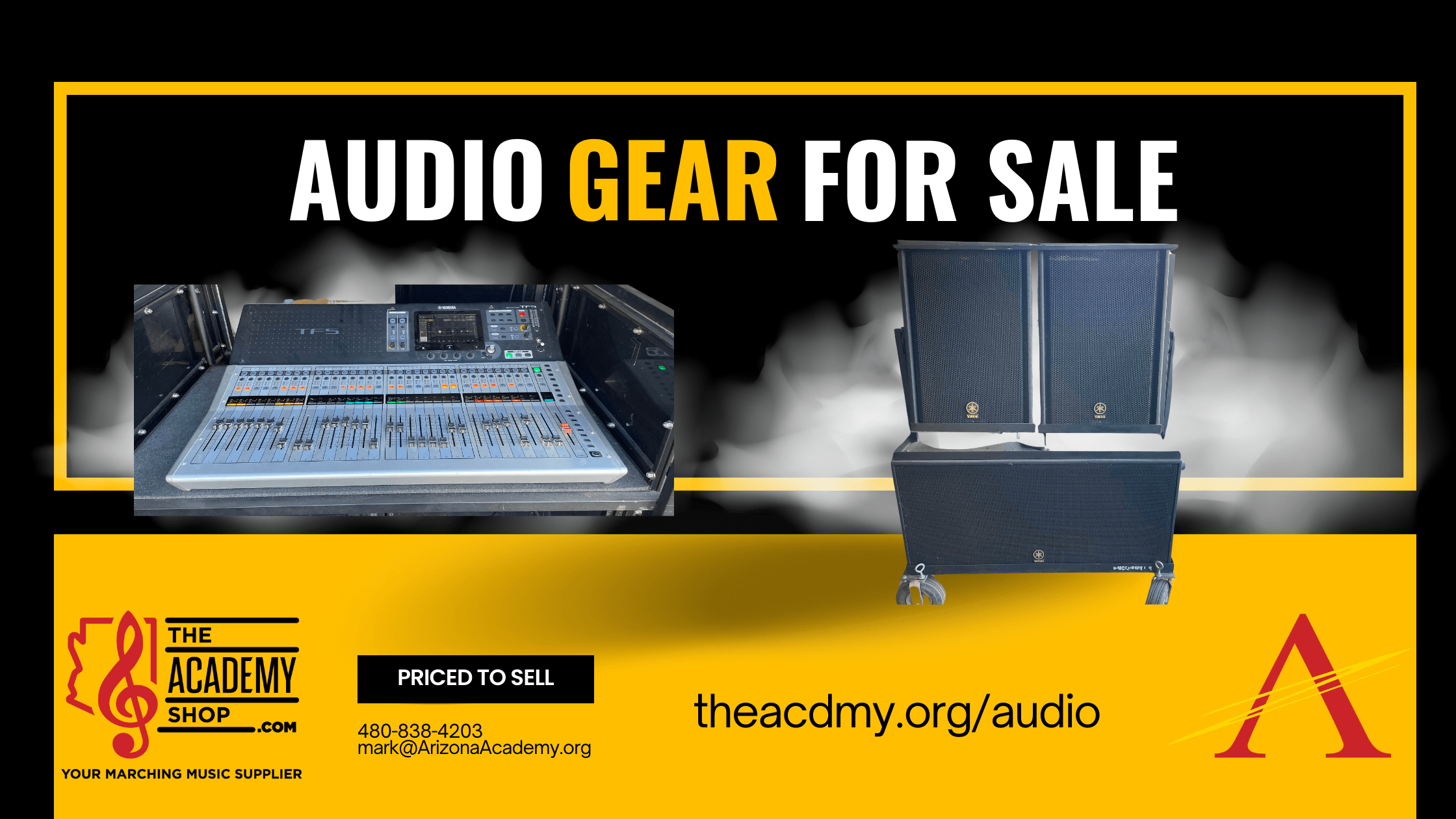 Used Audio Gear For Sale Arizona Academy of the Performing Arts