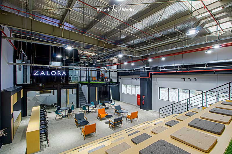 ZALORA INDONESIA Interior Design Office Contractor Jakarta Architecture