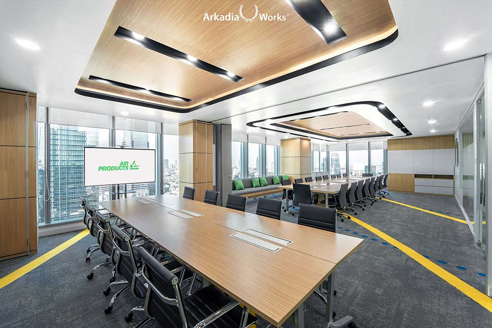 Air Products Interior Design Office Contractor Jakarta Architecture