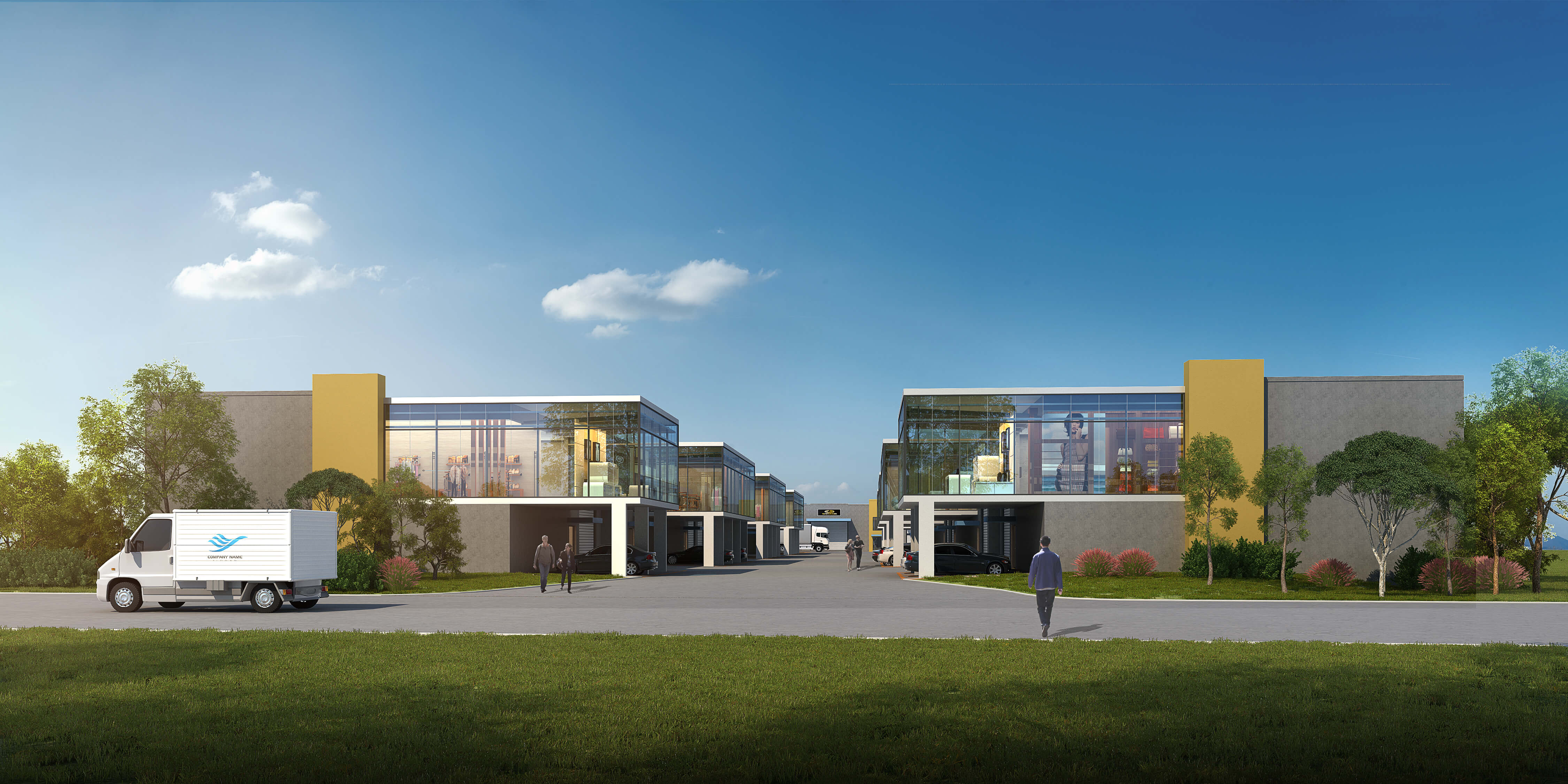 Industrial Development Mulgrave, NSW (3D RENDERED IMAGE) ArkExpress