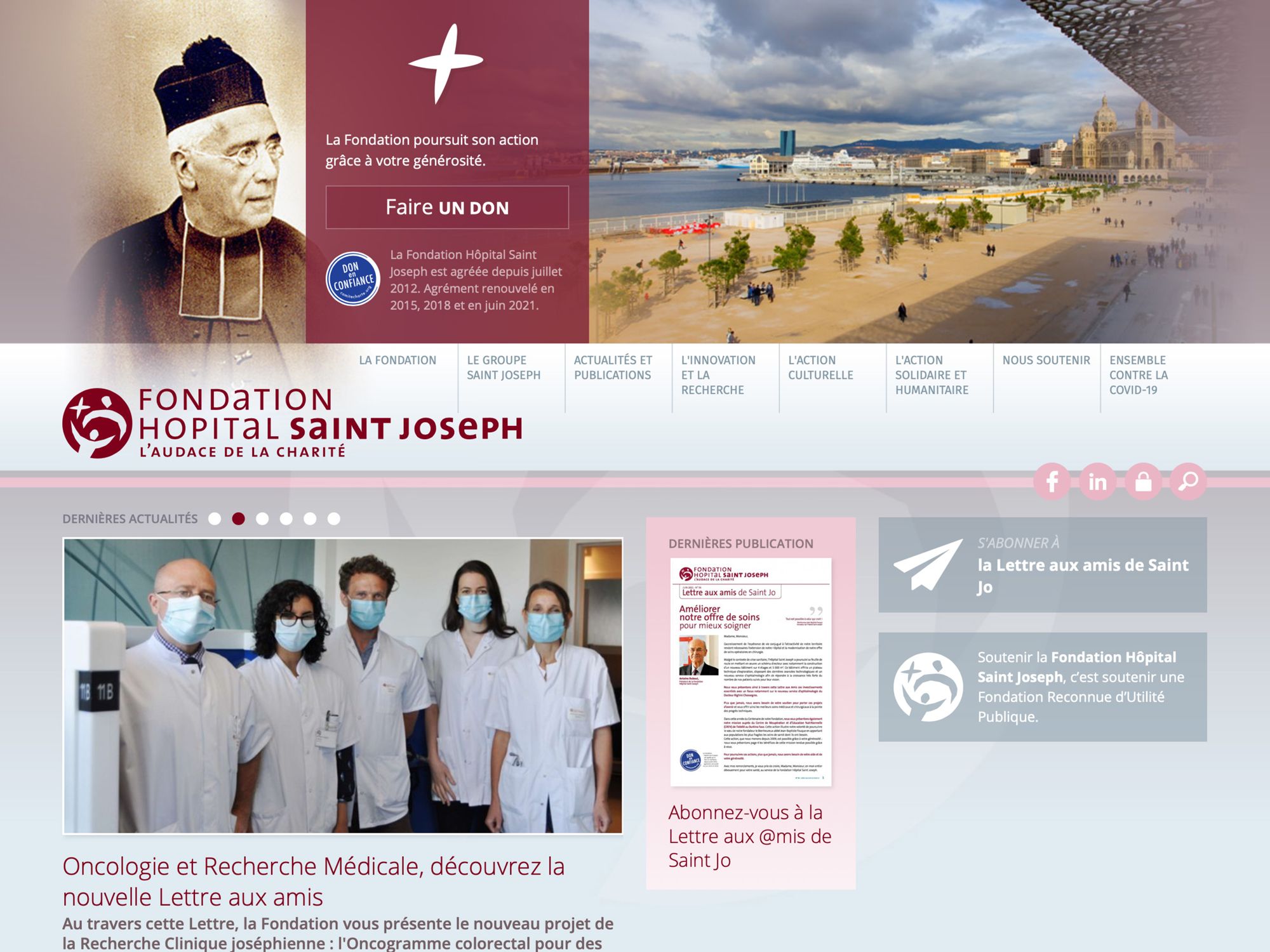 Fondation Hôpital Saint Joseph