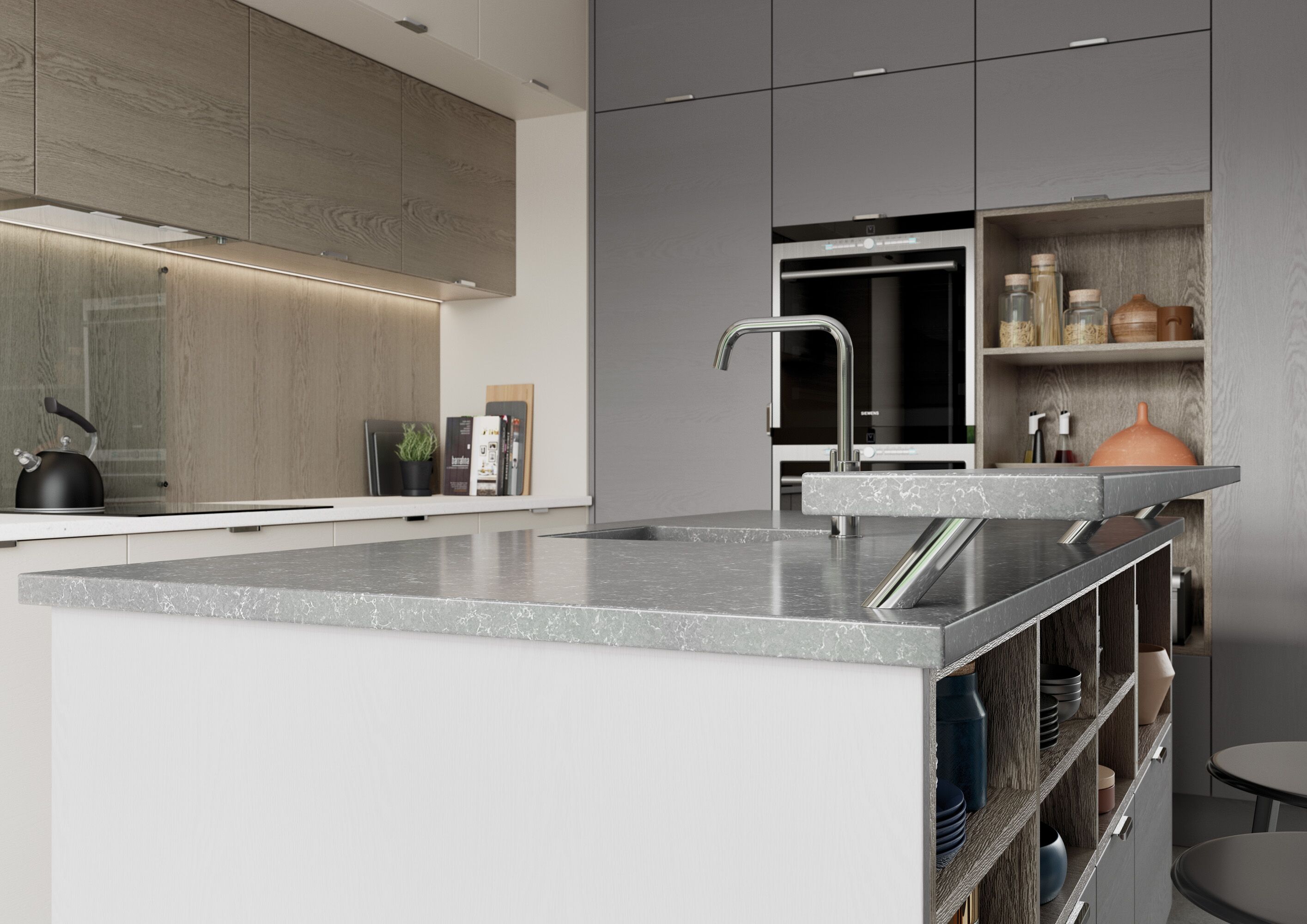 Bespoke Worktops &amp; Glass Splashbacks London &amp; Surrey ARKS Designers