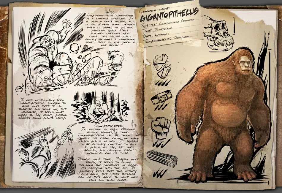 ギガントピテクス[Gigantopithecus]評価 Ark魂ーPS4版ー