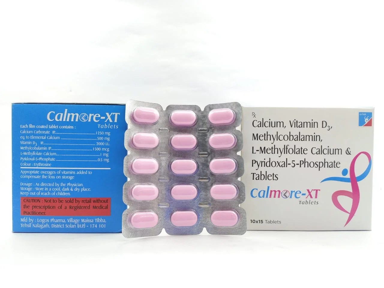 CALCIUM CARBONATE 1250 MG EQU. TO ELEMENTAL CALCIUM 500 MG + VITAMIN D3