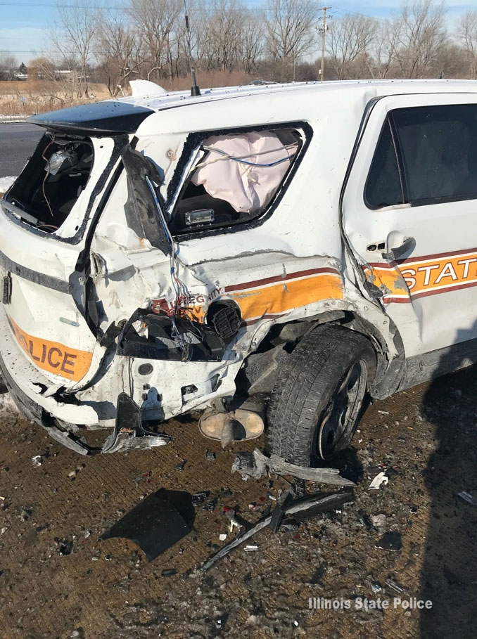 Second Crash Injures 3 on Route 53, Including Illinois State Police