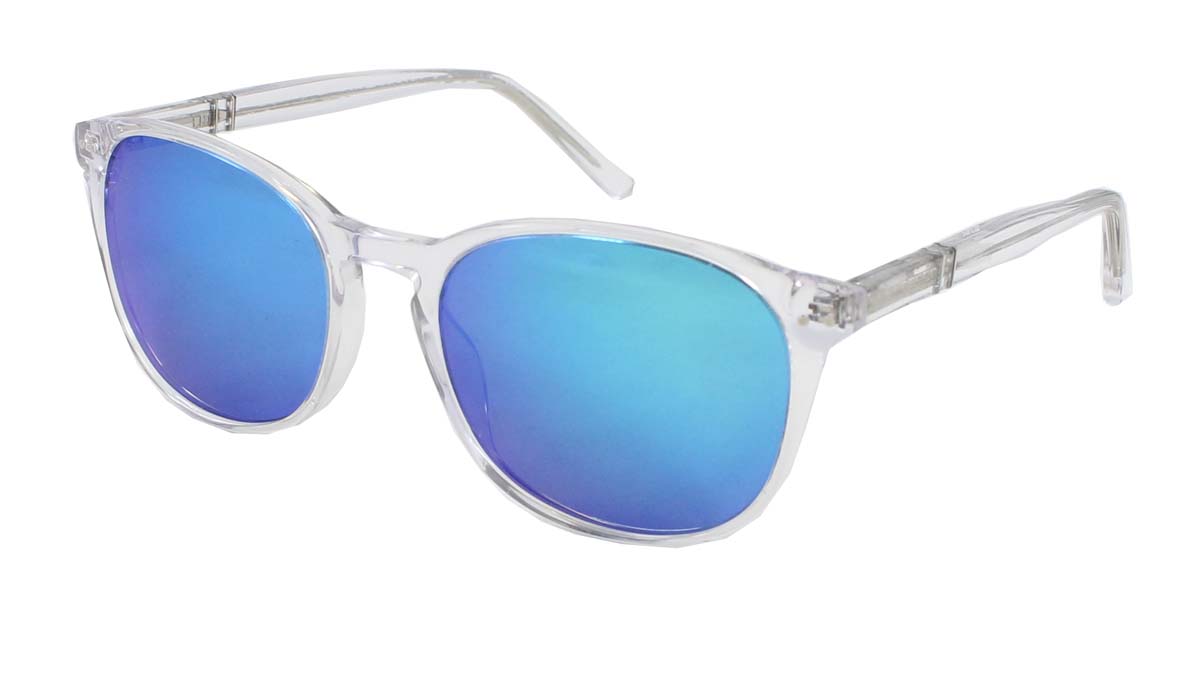 Reign Sun in Crystal Transparent Sunglasses by Arlo Wolf