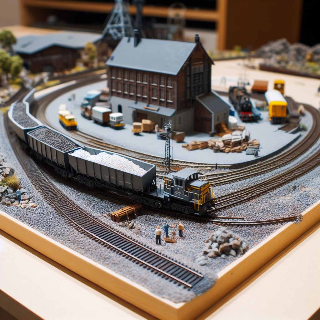 Model Railroad Ballast Building Your Model Railroad Model Railroad