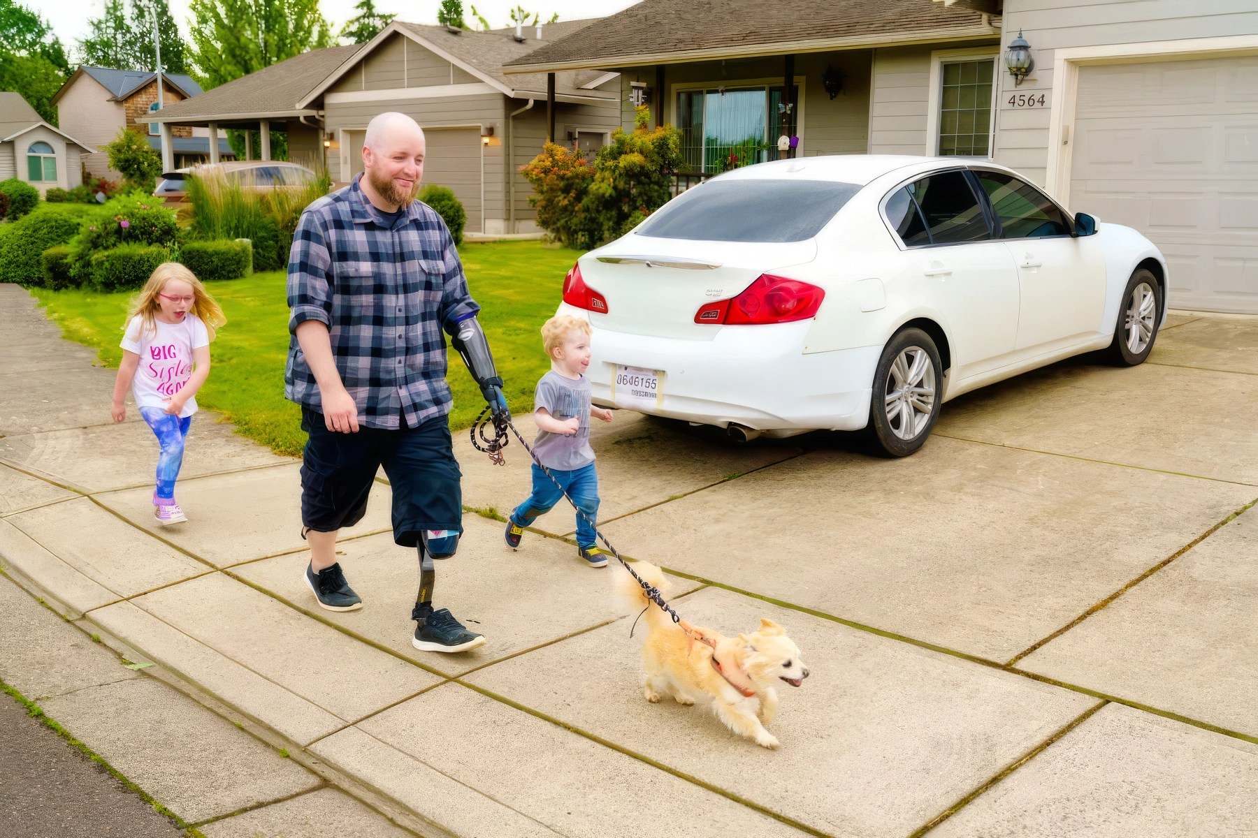 Abram Nichols Double Amputee and StayAtHome Dad