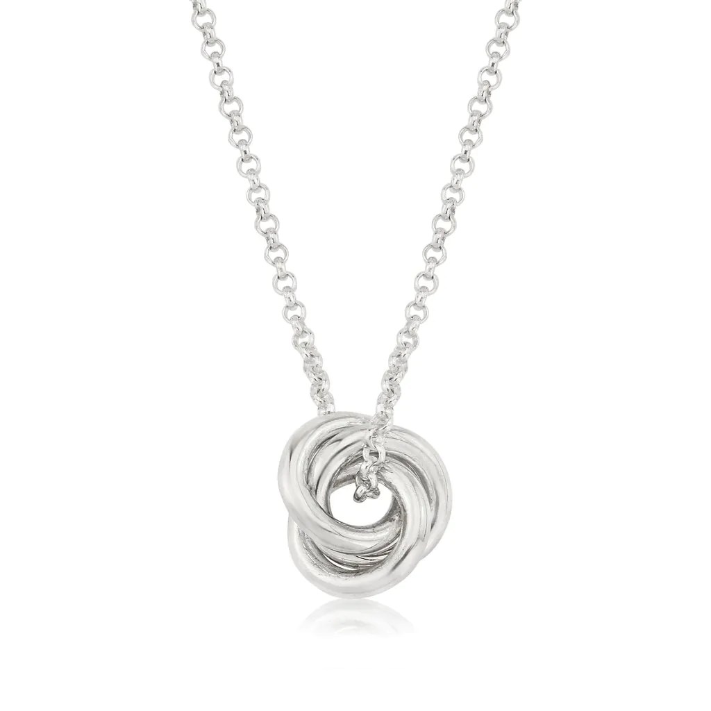 John Garland Taylor Jewellery Silver Anna Necklace Armed &