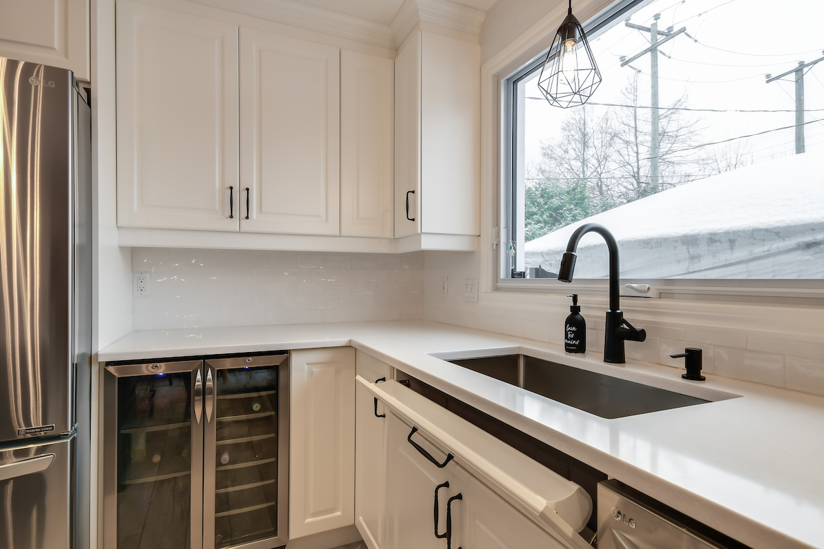 Cuisine moderne simplicité et fonctionnelle Armodec Laval Montréal