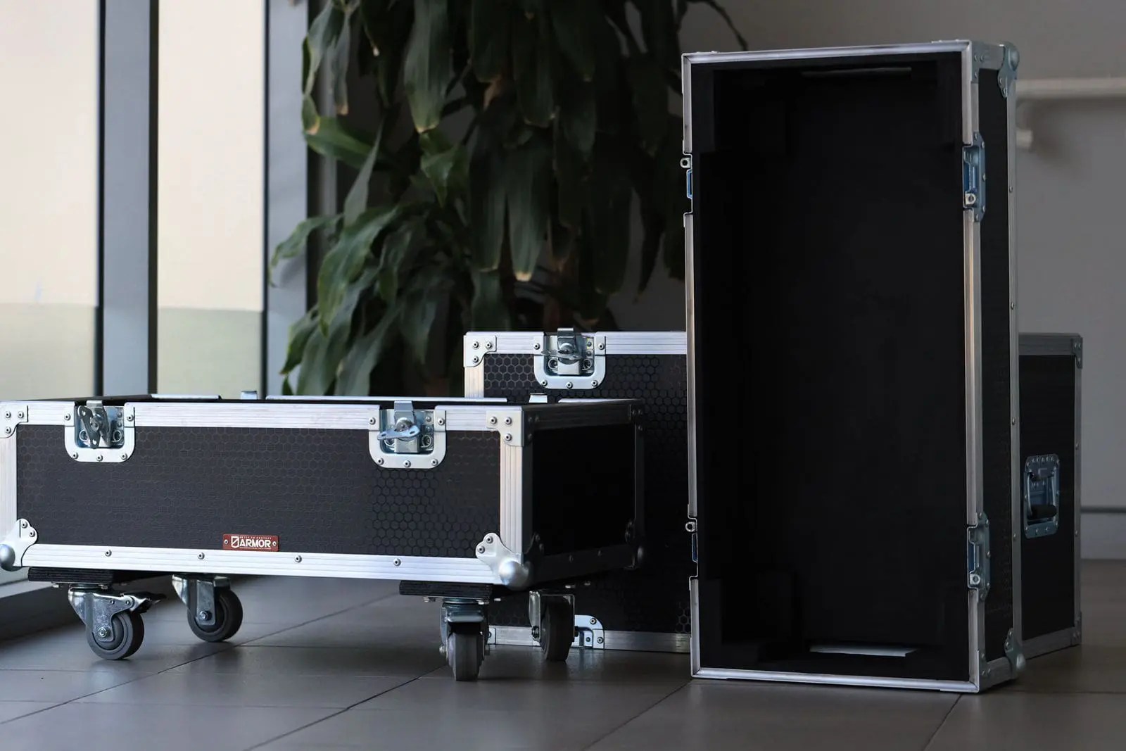 Custom Built Transport Case for Custom Built Computer Armor Road Cases