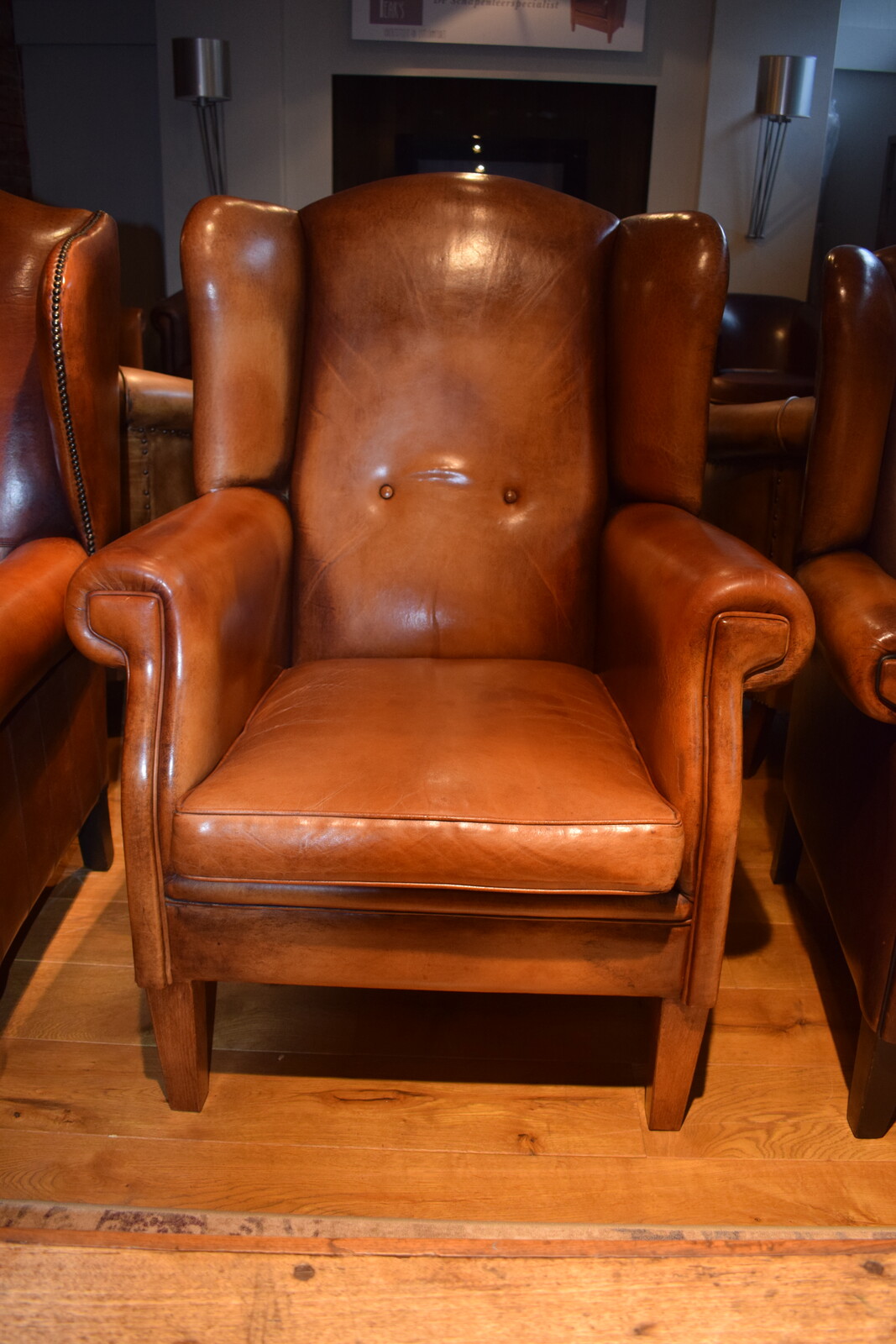 2e hands stoelen / fauteuils ArmSchaap