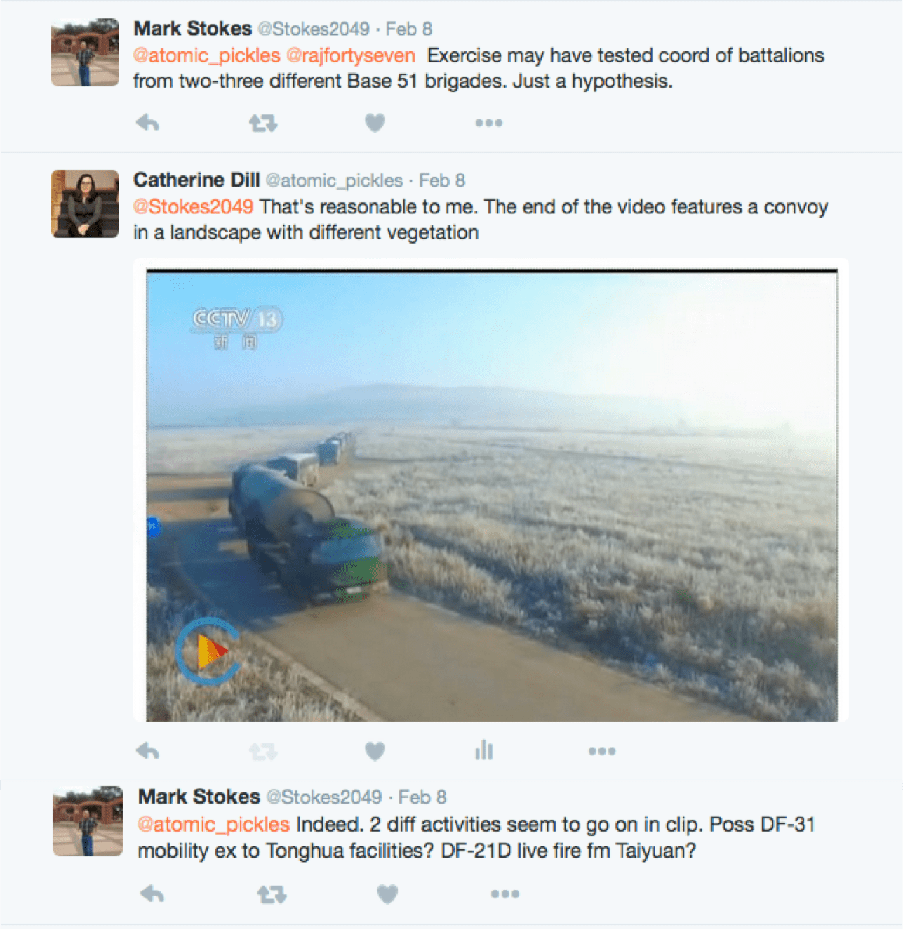 Convoy Directions from the 816th Launch Brigade