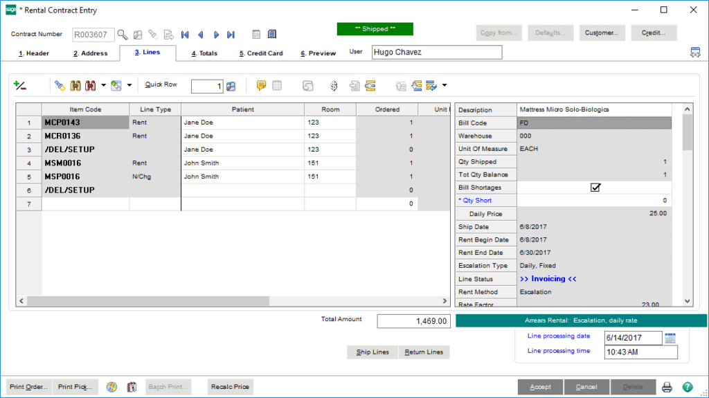 Rental Contract Management ARM Software
