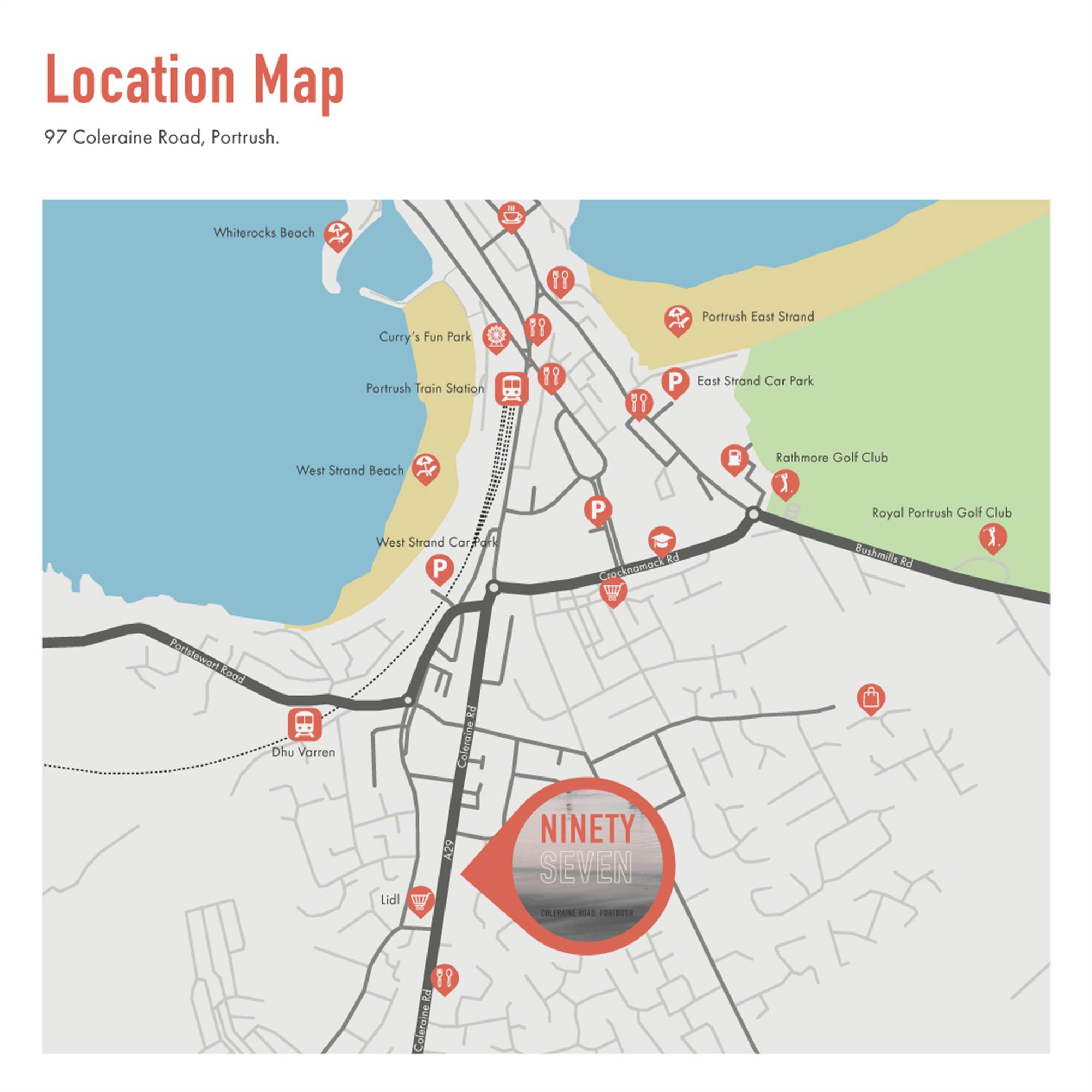 Seven, 97 Coleraine Road, Portrush , New homes for sale in