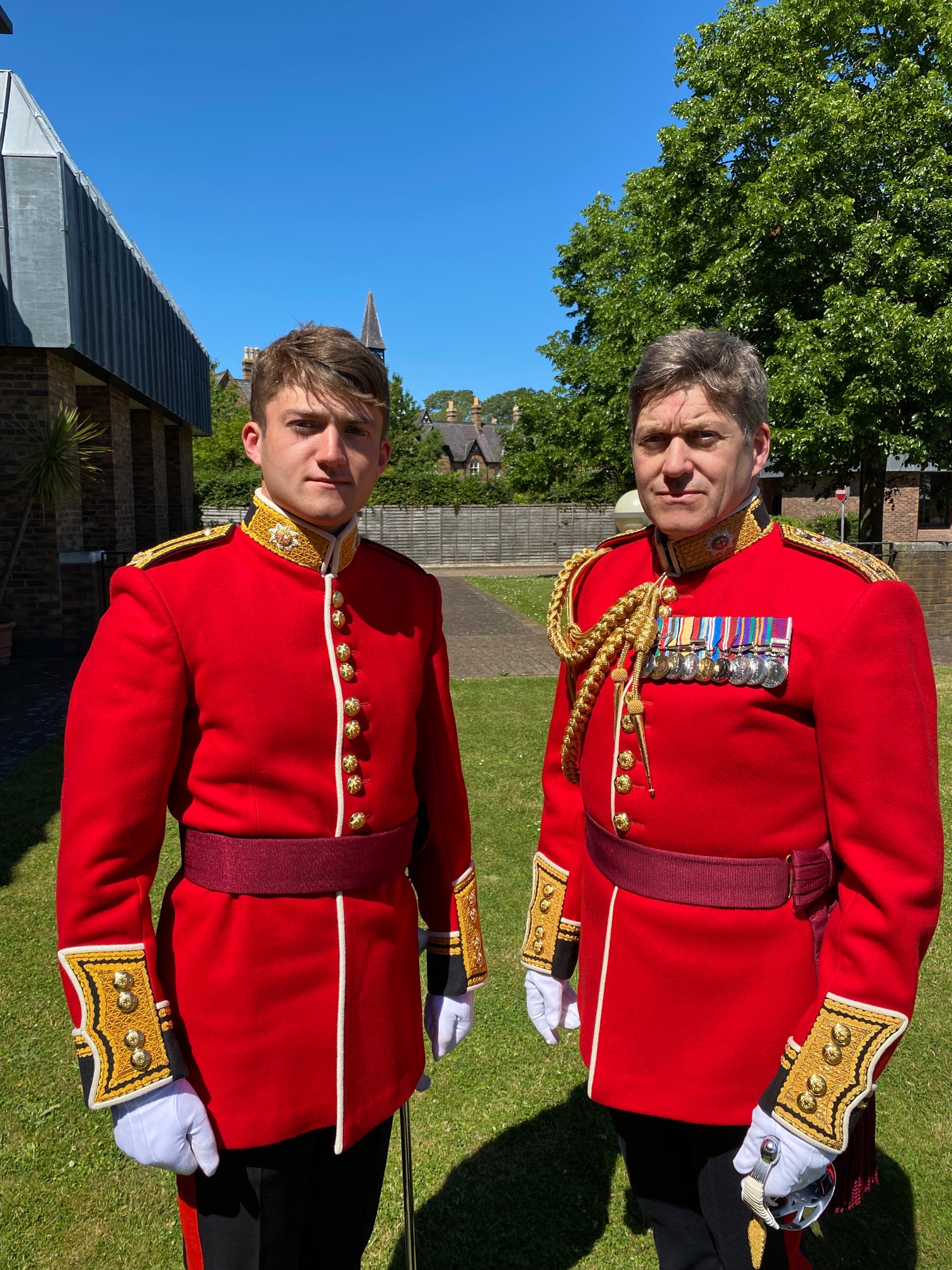 Coldstream Guards Officer's Support to London The British Army