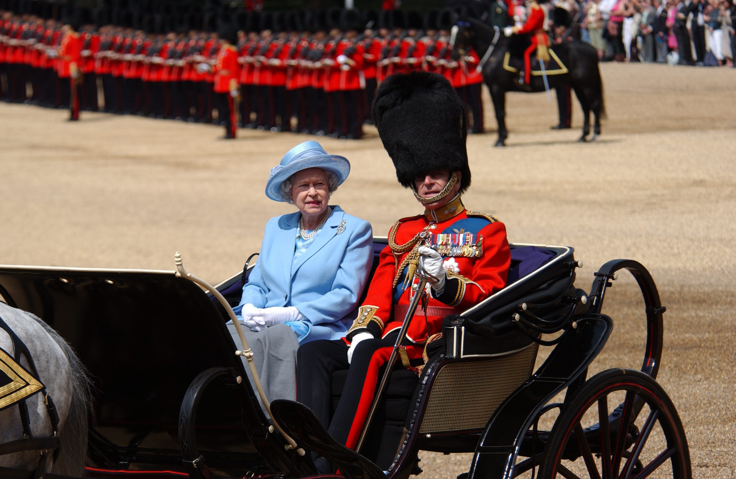 Queen’s Company Grenadier Guards perform last duty to Her Majesty The