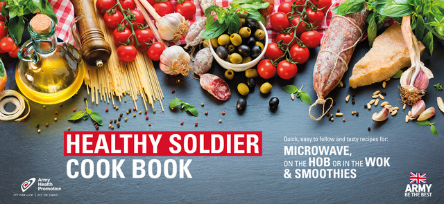 Army launches refreshed Healthy Soldier Cookbook The