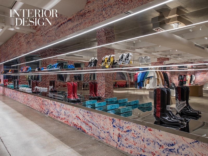 Calvin Klein's New York Flagship in Interior Design ARO Architecture Research Office