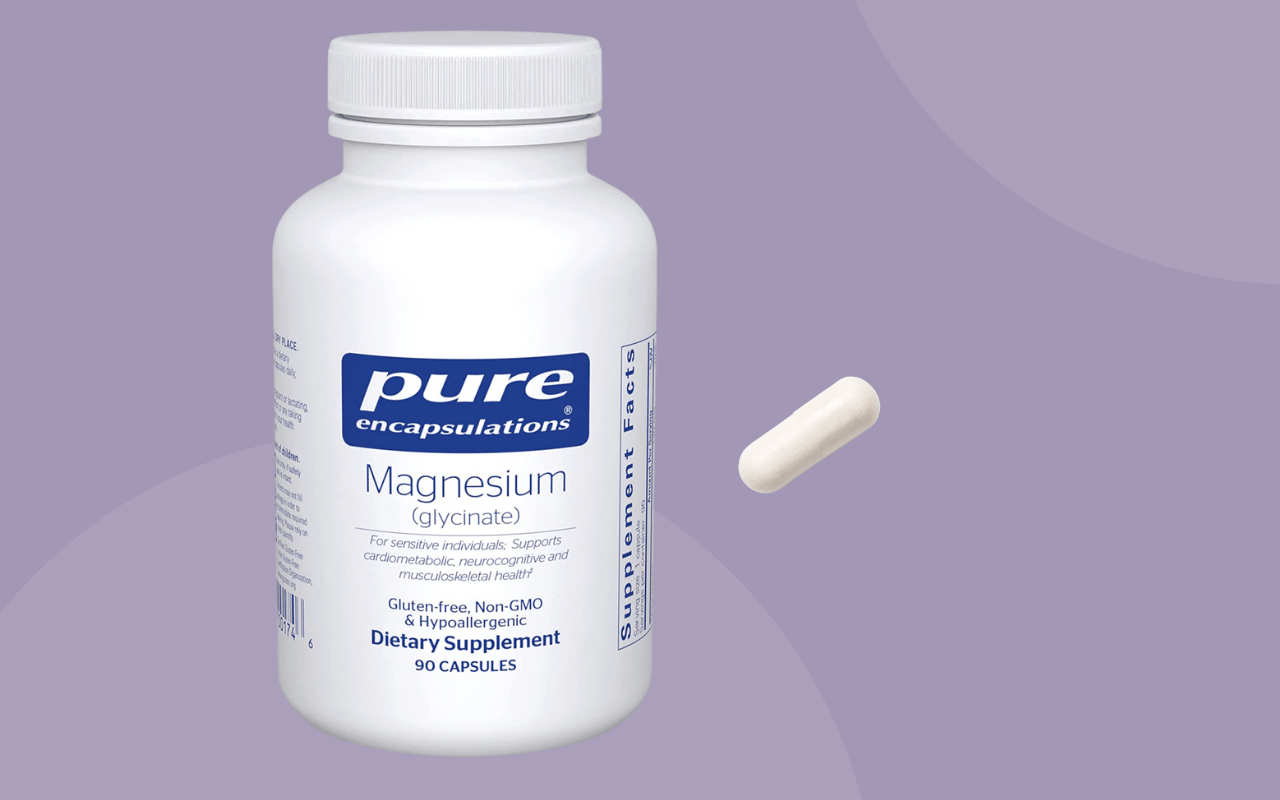 Pure Encapsulations Magnesium (Glycinate) The Woman's Clinic in