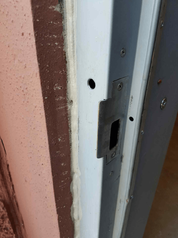 Milwaukee Door Frame Installation Door Frame Installation, Strike