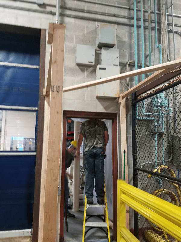 Professional Door Installation for Food Processing Plant Aro Lock and