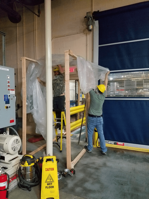 Food Processing Plant Gets Brand New Door Aro Lock and Door Company