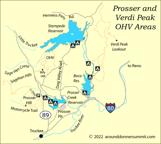 Carson National Forest Ohv Trail Map Ohv Routes Around Donner Summit