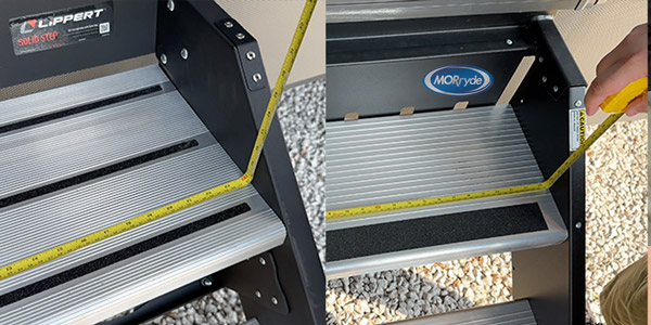 MORryde StepAbove vs Lippert SolidStep RV Entry Step Battle 2023