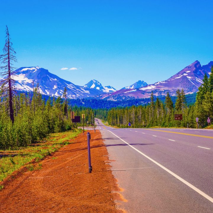 Portland to Bend, Oregon Two Scenic Routes to Drive Around the World "L"