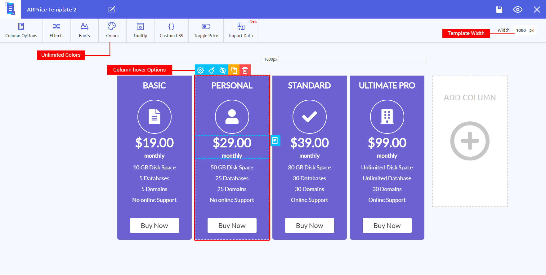 Real Time Editor ARPrice