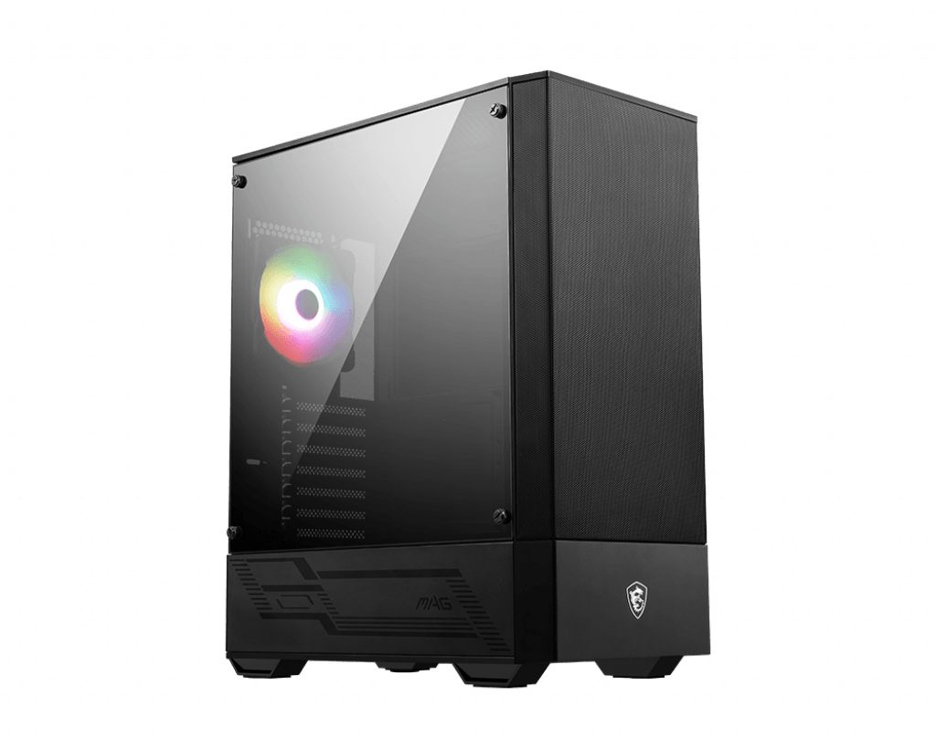 MSI MAG 111R CASE, Mystic Light, 1*ARGB Fan & ARGB Controller Mid Tower ATX. Arrow