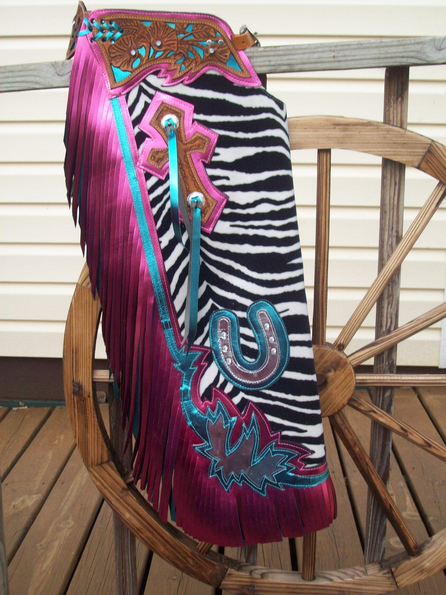 Queen Chaps, Rodeo Queen Chaps, Miss Mississippi Rodeo Chaps