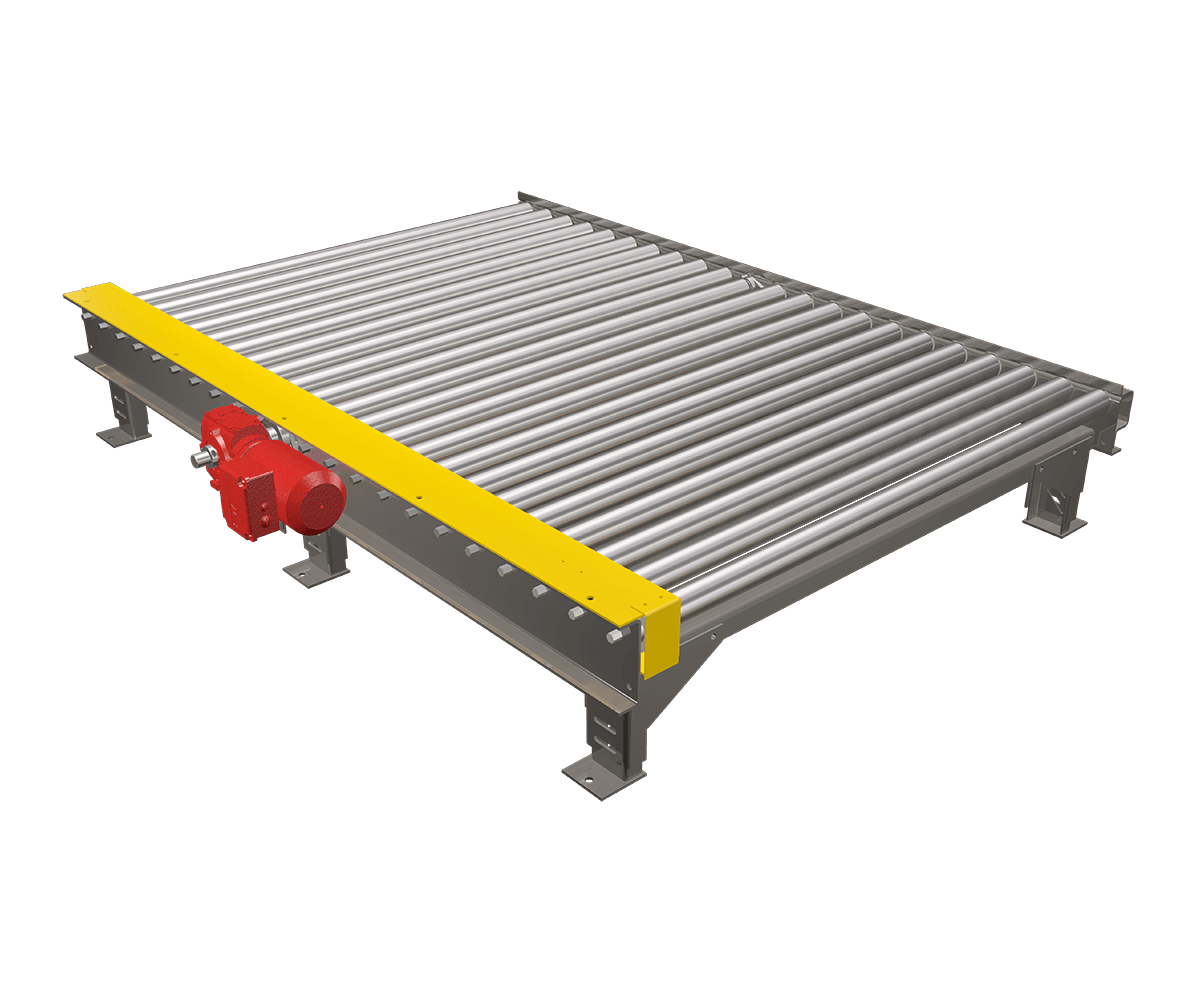 Smooth Chain Driven Live Roller Pallet Conveyor