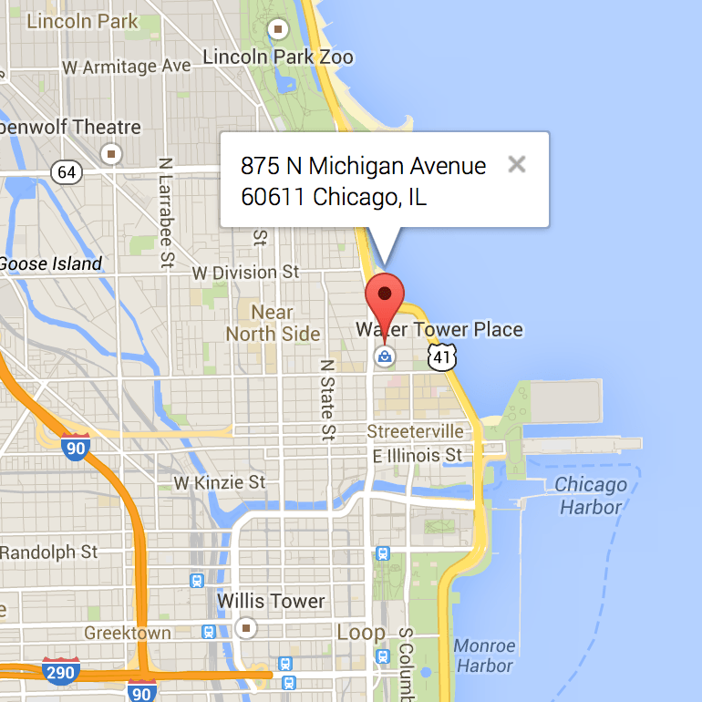 Where is Chicago, IL, USA on Map Lat Long Coordinates