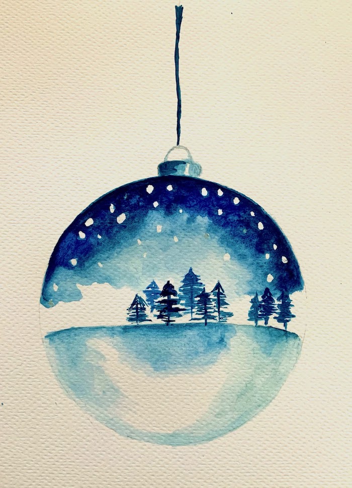 Festive Bauble Painting ArtBase