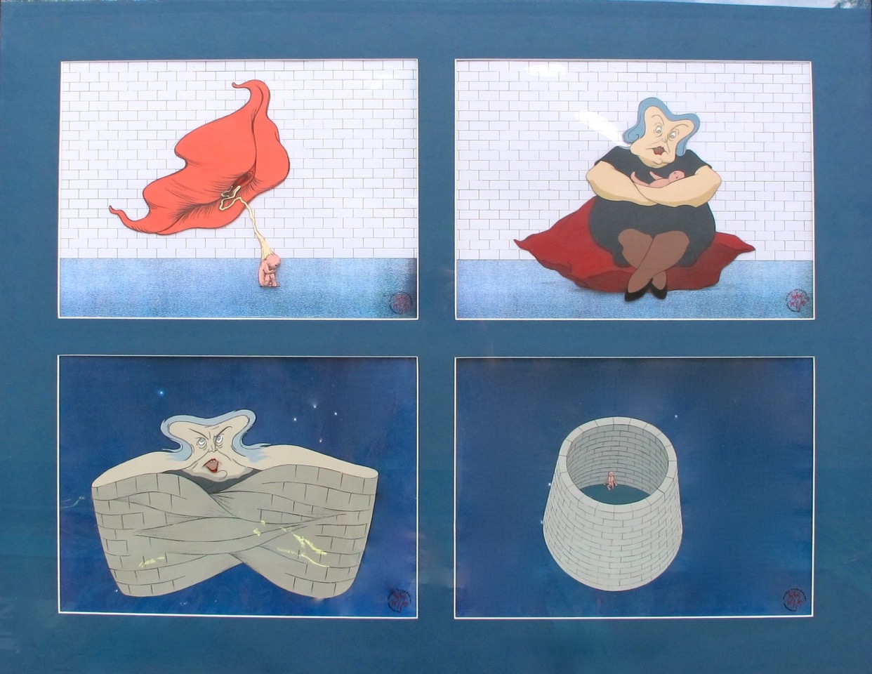 ARTLOFT Animation Art Cels Pink Floyd The Wall Cels