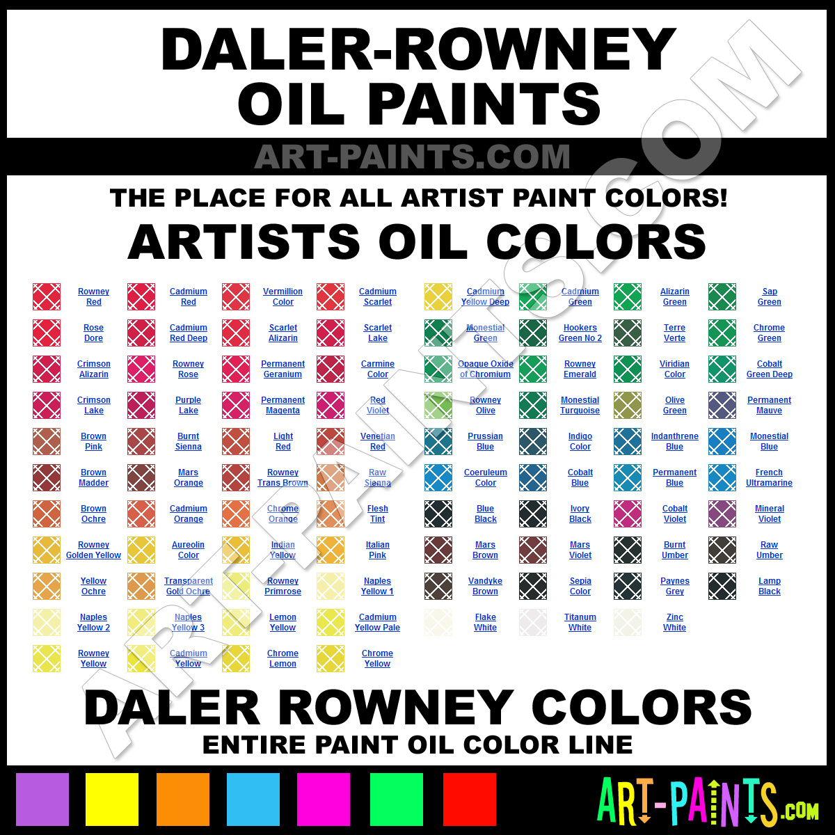 DalerRowney Oil Paint Brands DalerRowney Paint Brands, Oil Paint