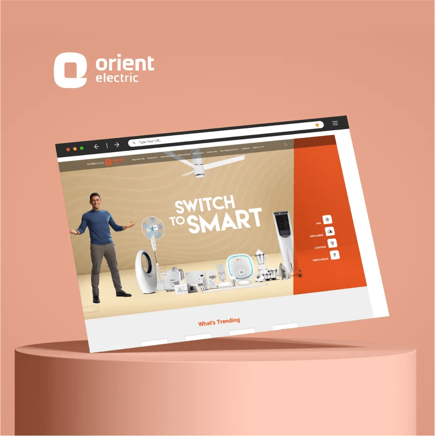 Orient Electrical Appliances Artattackk  Design Agency