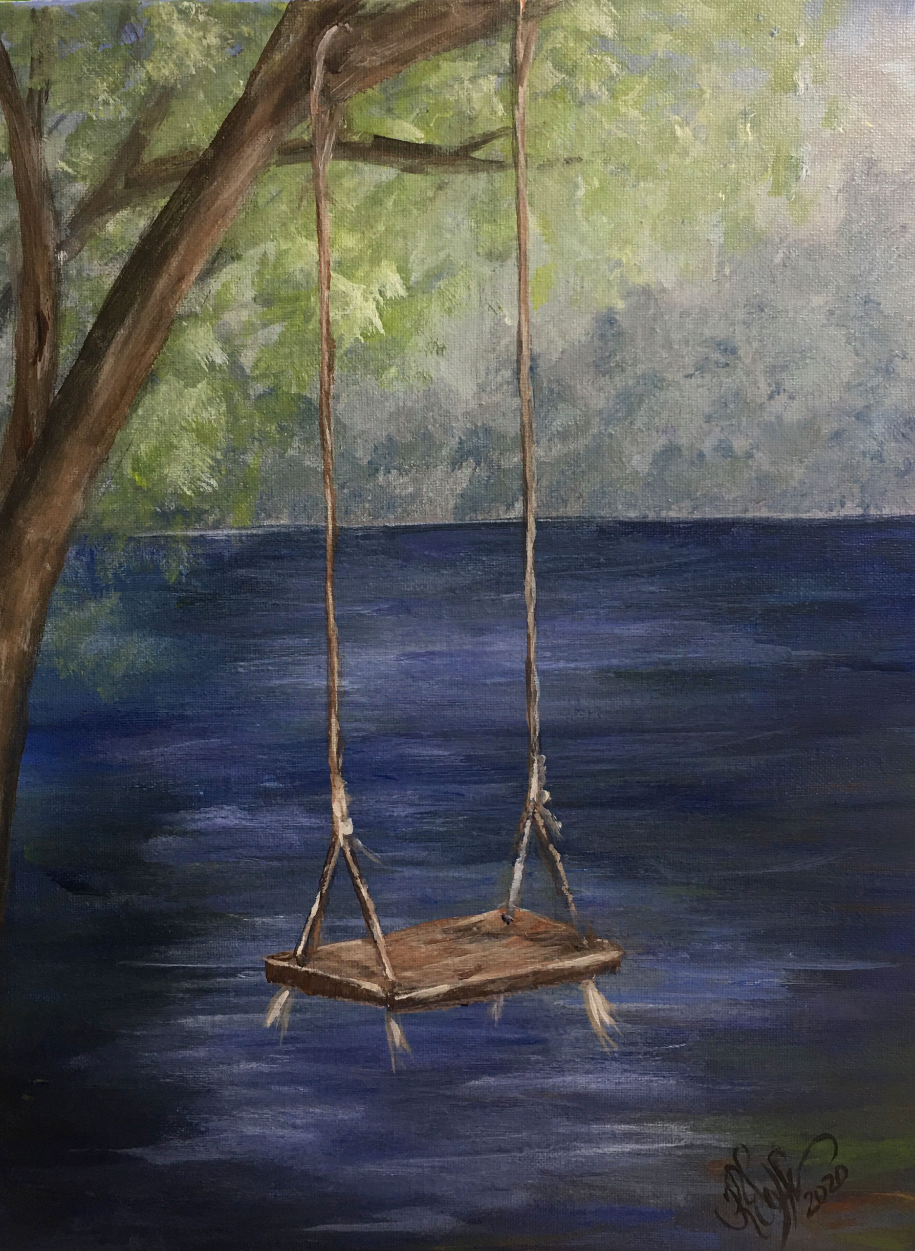 paintingtutorial_treeswing Art by Karen Wolfe